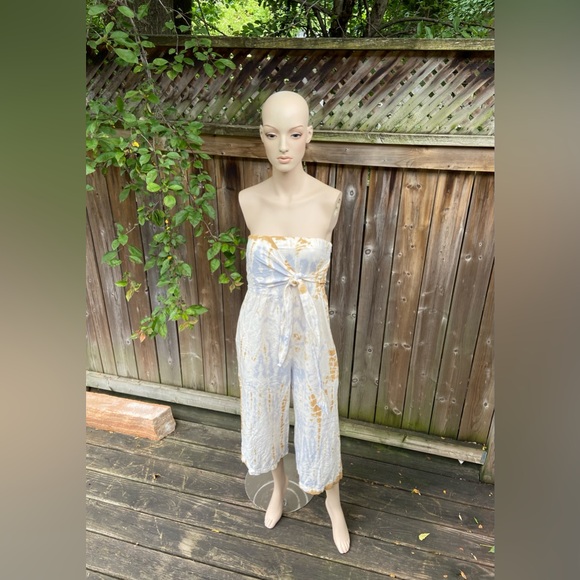 Tie-Dye Tube Top Romper - Picture 12 of 14